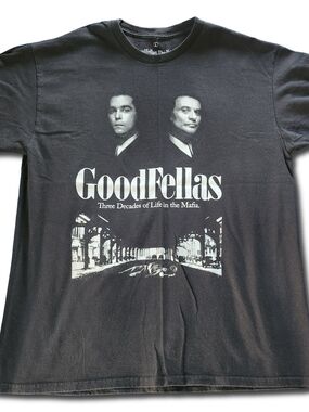 Goodfellas "Three Decades of Life in the Mafia" Film Tee Large